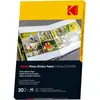 Pack de 20 feuilles de papier photo autocollant A6 Kodak pour impriman...