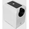 HP CC180W Set mit Leinwand (100 lm, 1.36 - 2.03:1), Projecteur, Blanc