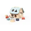 Speedy Monkey - Huisvormige Sorteerpuzzel met 8 blokken - 19,5x17x18,5cm