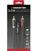 Câble Jack MONSTERCABLE 3.5MM/2 RCA 3M