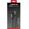 Câble fibre optique Monster Cable 1,5 m Noir