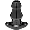 Perfect Fit - Double Tunnel Plug Large Zwart - Plug