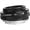 Lensbaby Sol 45 Nikon F (Nikon F, APS-C / DX), Objectif, Noir