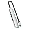 Satechi 6-in-1 - Station d'accueil - USB-C 3.2 Gen 2 - HDMI - 1GbE