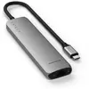 Satechi ST-P7SM USB-C Hub met Ethernet grijs / space grey