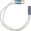 Câbles casques Dekoni Audio Connecteurs 3.5mm avec câble tressé en arg...
