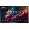 SYLVOX 75 QLED TV Extérieur 4K UHD Smart Google TV SystèmeIP56 Résista...