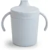 Mushie Tasse d'apprentissage en silicone Cloud