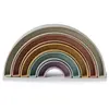 Mushie - Stapeltoren Rainbow - Stapeltorens - Tropical