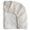Mushie Drap housse en mousseline de coton Bloom (100 x 40 cm)