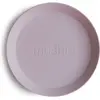 Mushie - Kinderservies Set 2 Borden Rond - Borden - Soft Lilac