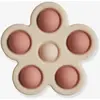 Mushie - Jouet Bubble Flower - Rose & Blush & Shifting Sand