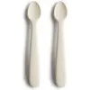 Mushie - Siliconen Babylepels - Babylepels - Ivory