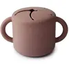 Mushie - Siliconen Snack Cup - Snackcups - Cloudy Mauve
