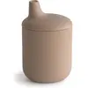 Mushie - Siliconen Tuitbeker - Sippy Cups - Natural