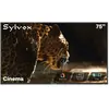 Helio QLED TV SYLVOX-OQ75A3K8HG-Smart Google TV-120Hz-Ultra haute lumi...