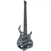 Sire Marcus Miller M6 5-String Headless Black Swirl elektrische basgit...