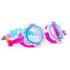 Bling2o ZWEMBRIL: PETALS - Blossom Blue, siliconen, aanpasbare hoofdba...