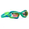 Bling2o ZWEMBRIL: EXPLORE - Green Oasis, siliconen, aanpasbare hoofdba...