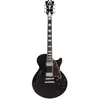 D'Angelico D'angelico Premier Ss Black Flake Stopbar Guitare Semi...