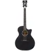 D'Angelico Premier Gramercy LS Matte Black elektrisch-akoestische...