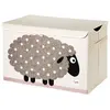 3 Sprouts - Coffre à jouets mouton - ELEMENTS FOR KIDS