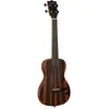 Kala Solid Body Electric Striped Ebony Tenor elektrische ukelele met g...