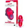 The Screaming O - Charged Yoga Vibe Ring Rood