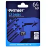 Patriot Memory Psf64gmdc10 64 go micro sdhc 80 mo/s noir