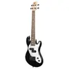 Kala - Ubass Sb Bk Fs - Ukulélé Basse 4 Cordes Livré Avec Housse Black