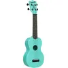 Kala Ka-Wmg-Bl-S - Waterman, Ukulélé Soprano - Aqua Mist Glow In The D...