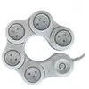 Merkloos / Sans marque Onzichtbare Magnetische Deurstopper - Goud