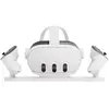 Station de charge sans fil Meta pour casque Meta Quest 3 Blanc et Noir