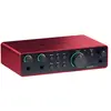 Focusrite Scarlett 2i2 - 4ème génération, Interface audio, Noir, Rouge