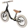 Yvolution Velo Classic 12" Loopfiets   Vintage Balansfiets Zwart   Eco...