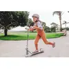 Yvolution step klassiek groen - kinderstep met drie wielen.