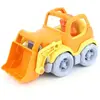 Green Toys Camion de construction pelle orange et jaune