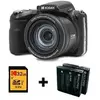 Appareil photo numérique Kodak PIXPRO AZ425 Noir + seconde batterie ty...