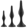 Luxe - Anaalplug set 3 afmetingen - Zwart