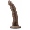 Dr. Skin - Realistische Dildo Met Zuignap 19 cm - Chocolate