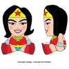 Kidrobot - Peluche Wonder Woman (20cm)