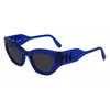 Karl Lagerfeld Lunettes de soleil, 424 Bleu clair, taille unique