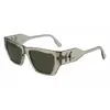 KARL LAGERFELD Lunettes de soleil unisexe, Kaki clair, taille unique
