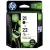 HEWLETT-PACKARD HP 21+22 (SD367AE) Inktcartridge Zwart + 3 kleuren Multipack