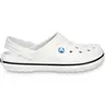 Cross Crocs Crocband Bottes chaussures Sandales en Blanc 11016 101