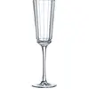 Flûte 17 Cl Macassar En Cristal (Lot De 6)