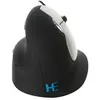 Souris Ergonomique Verticale - HE - HEMOUSE LARGE (WIRED) - Filaire - Noir - Droitier