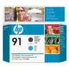 HP 91 (C9460A) Inktcartridge Mat-zwart + cyaan