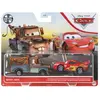 Cars The Movie Lot de 2 voitures, multicolore (Mattel DXV99)