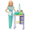 BARBIE Métiers Pédiatre Blonde